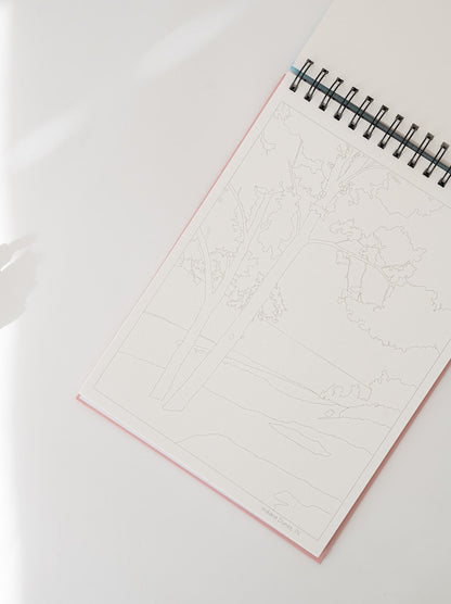 national parks watercolor book